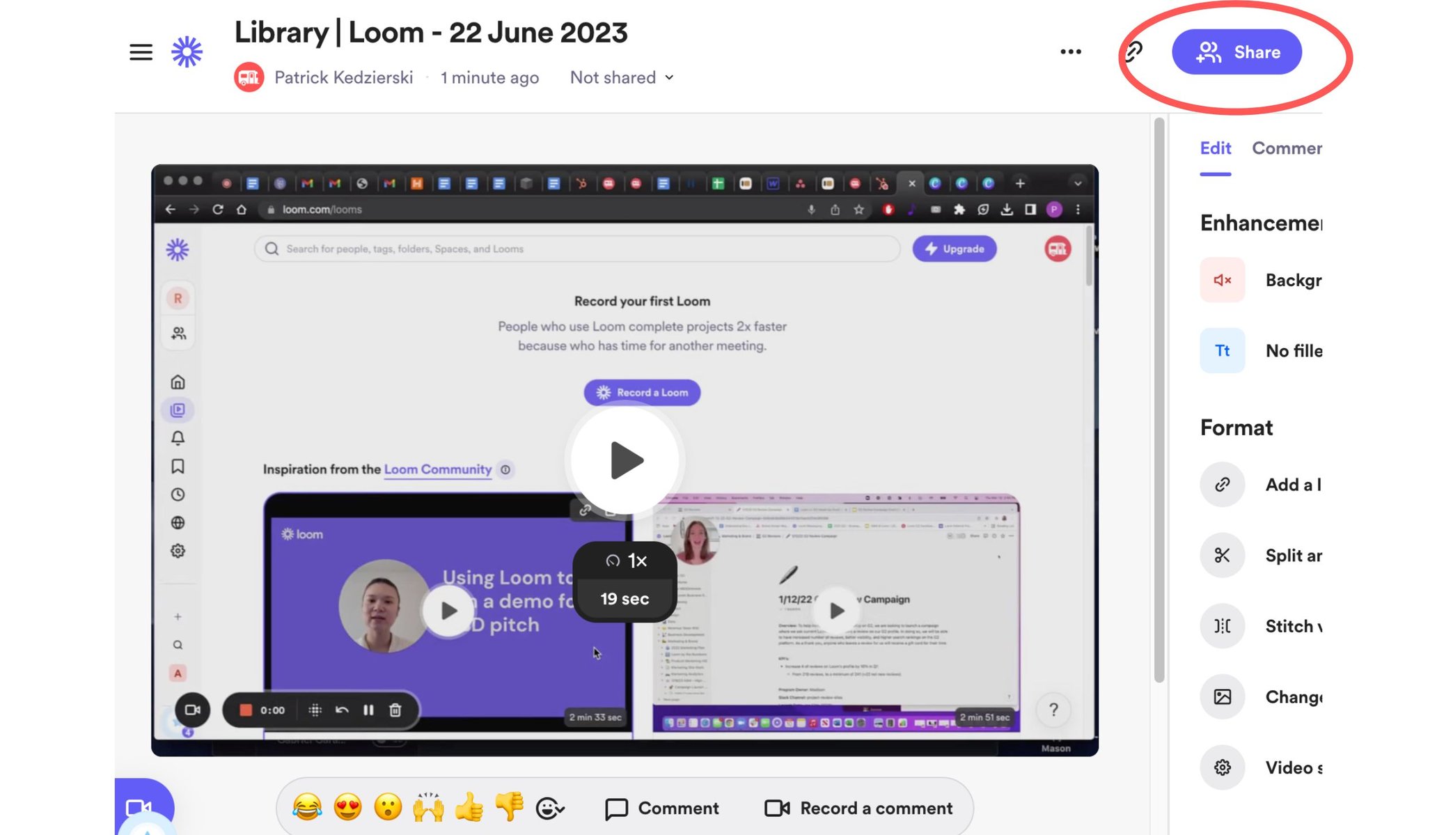 How to Record a Loom Video